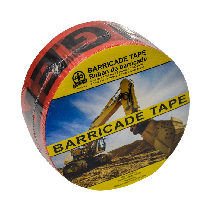 DANGER BARR TAPE, 3" x 200'