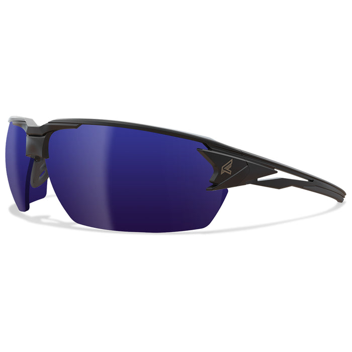 Pumori - Black Frame / Aqua Precision Blue Mirror Lenses