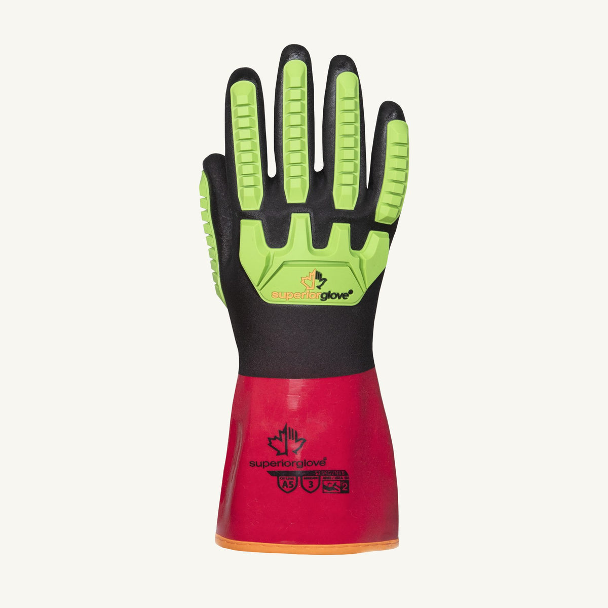 SUPERIOR GLOVE-CHEMSTOP IMP PVC/NITRILE — Kost Fire Equipment Ltd