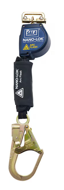 3M™ DBI-SALA® Nano-Lok™ Arc Flash Self Retracting Lifeline, 8 ft (2.4 m) web