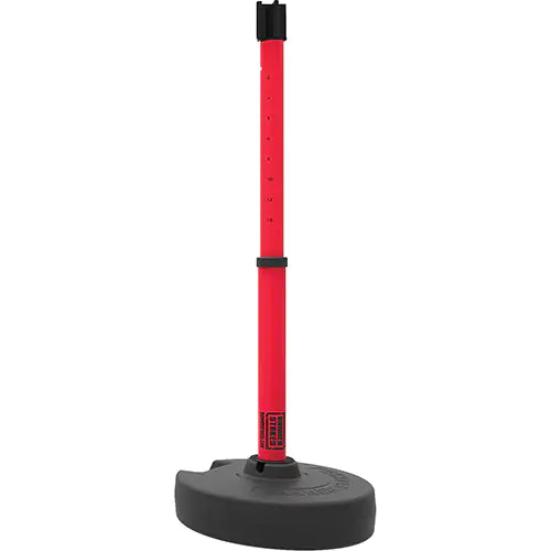 PLUS Barrier Post Set Receiver, 42" High, Red