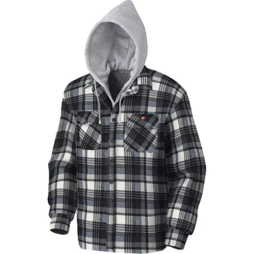 Pioneer 415BG/415SS-Quilted Hooded Shirt, Men's Multi-Colour